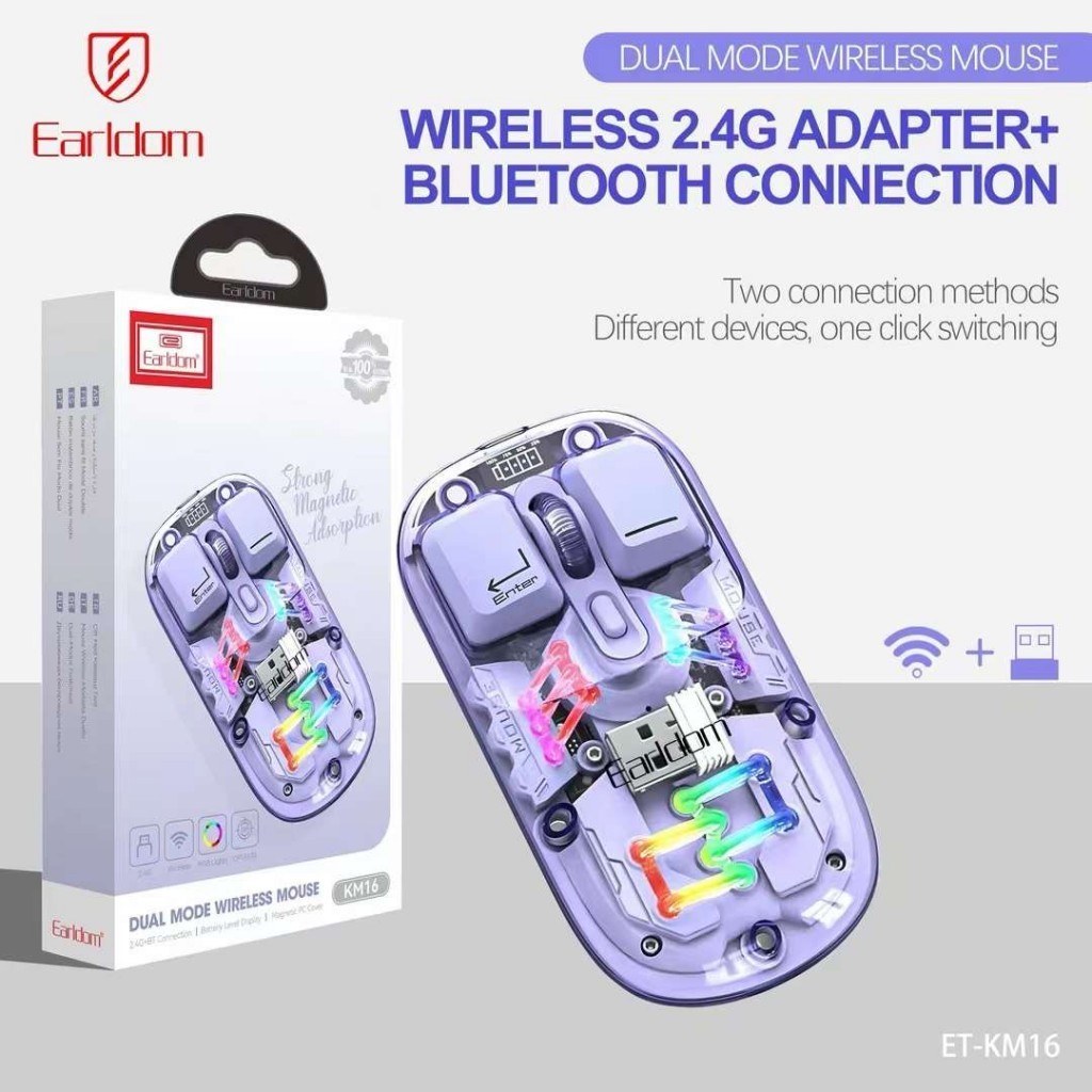 ماوس بی سیم ارلدام مدل KM16  